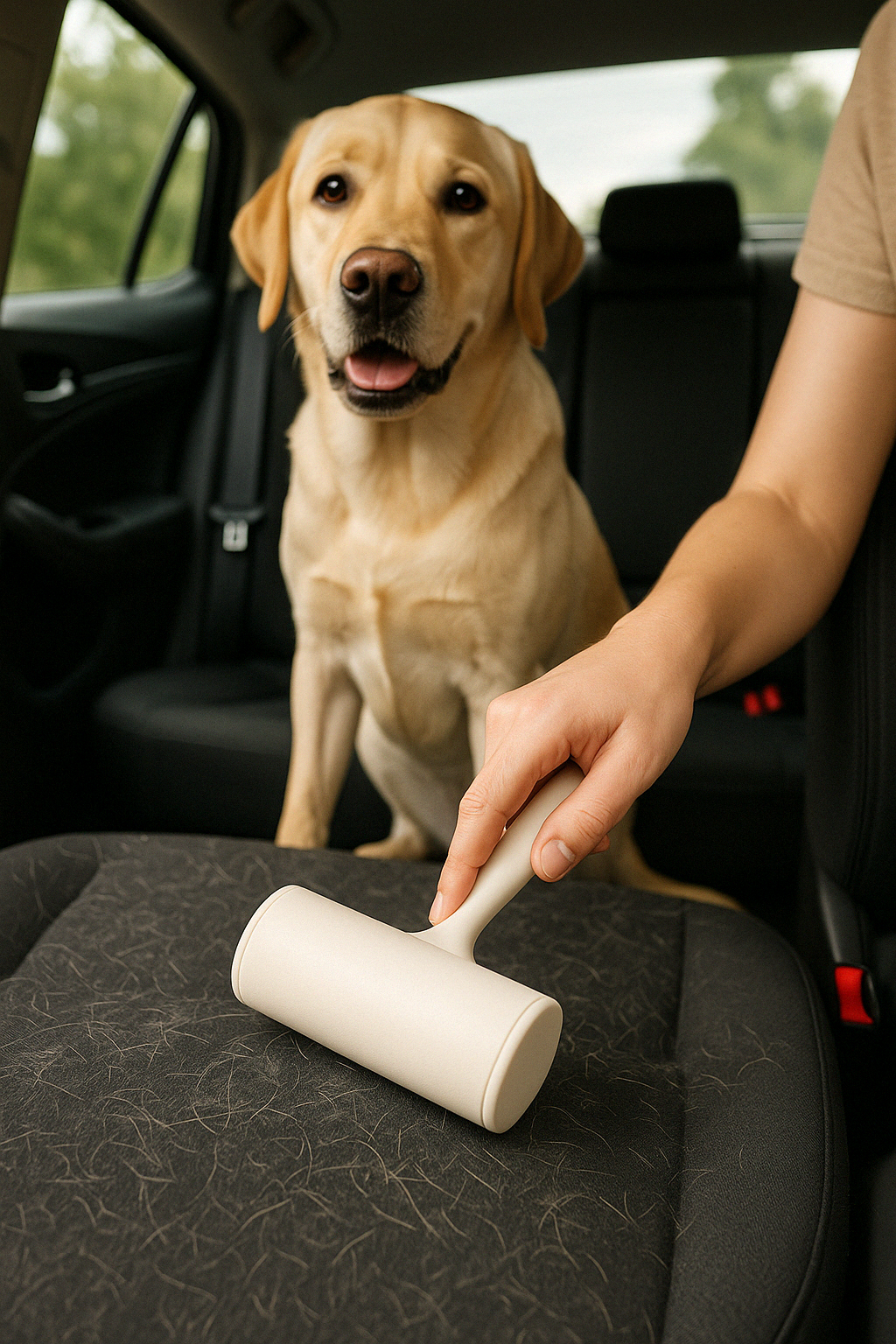 ShedAway™ Reusable Pet Hair Remover Roller – Say Goodbye to Fur on Furniture, Clothes & More